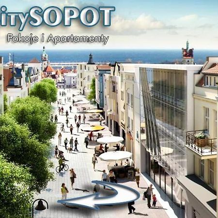 City Sopot Pokoje I Apartamenty Na Deptaku מראה חיצוני תמונה